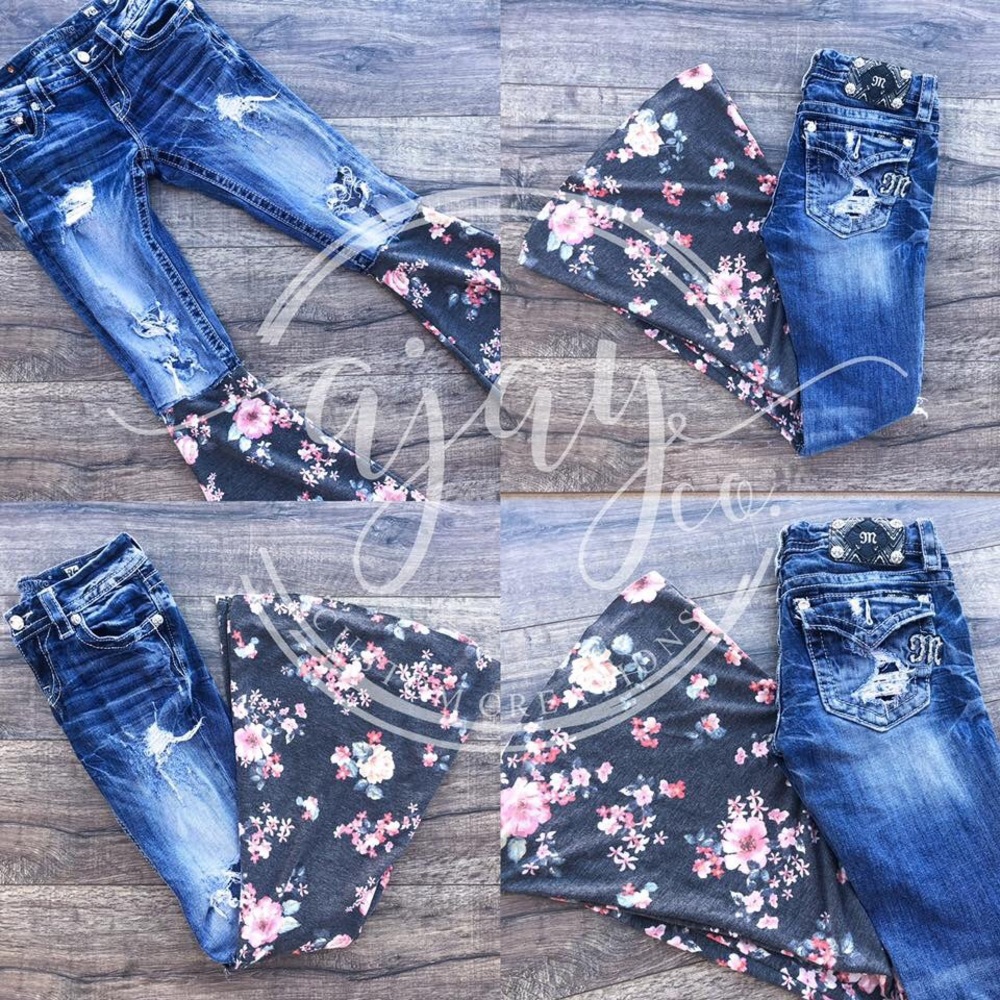 Women’s Custom Bell Bottom Jeans